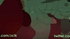 热辣同志毛茸茸男人在狂野行动中！