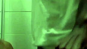 flirting with guy on train in bathroom