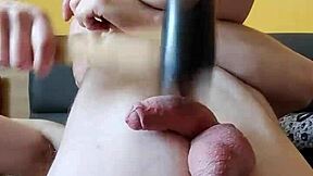 permonik1987 retro blue film balls kicking session