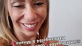 My Story Of Public Challenge With Little Angel84 At Cap D Agde Trio