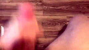 Intense POV masturbation builds huge load