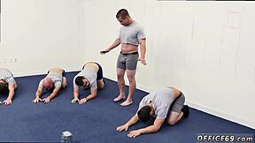 Does Bare Yoga Motivate Hot Gay Blowjobs?