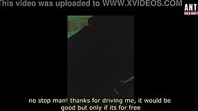 straight bald guy gets convinced outdoors 😏