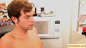 Kelan Carr Enjoys Hardcore Gay Fun At The Office With Hunk