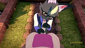 POV Mewtwo x Raymond 在兽人耽美中口交和肛交