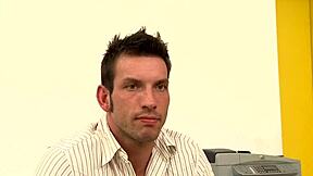 Twink Gives Blowjob to Big Cock in Hardcore Fuck