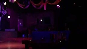 Filipino dancer performs at the Solution gay bar.