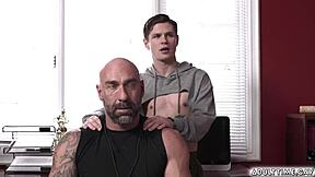 dylan hayes and blaze austin support coach drew sebastian with blowjob