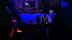 Filipino dancer performs at the Solution gay bar.