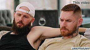 zak helps his friend fuck a guy for the first time, johnny and zak jerk themselves while sneaking peeks.