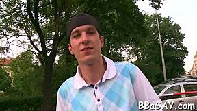 gay man explores wild pleasures with huge blowjob