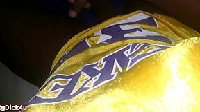 can this sexy black guy handle dirty talking while jerking off to orgasm?