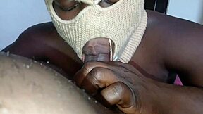 wet black african gay ass shaking in amateur action