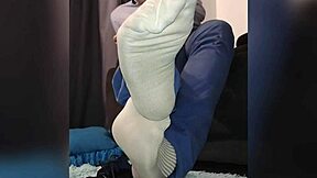 hey digging these latino office socks and feet vibes