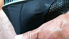 i tried cumming in my undies during that sexy solo webcam session