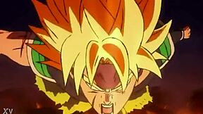 Broly fudendo Freeza gostoso in this wild Dragon Ball Heroes monster action!