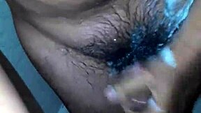 bathroom jerk session