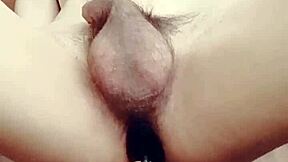 Fagteetajet thai gay slave plays with anal dildo in amateur solo