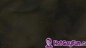 A date turns romantic with raw bareback blowjob and dildo toy massage.