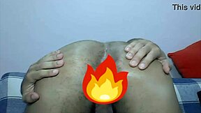 Amateur Solo Guy Teases in Thong and Panty Underwear