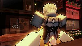 I paid the cute femboy barista at the cafe with my cum after anal sex for cash