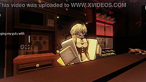 I paid the cute femboy barista at the cafe with my cum after anal sex for cash