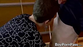 Twinks Play Pool Game Loser Gets Ass Fucked Blowjob