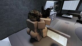 grindr hookup turns into raw gay pickup action in 3d porn