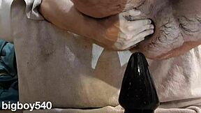 Titanmen ass servant rams dildo and fist deep in my ass for anal toy play