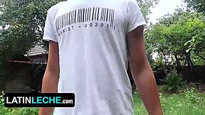 horny latin gay surrenders to desires with twink buddy