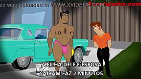 no desenho animado brasileiro, o professor puto se envolve em aventuras hentai gay safadas