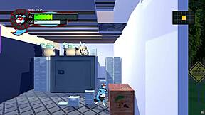 Hey, exploring this Oh So Hero game episode 7 with ninja surprise gangbang in furry hentai style