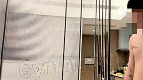 Handsome Asian Amateur Couple Goes Bareback in Doggystyle Anal with Cumshot!