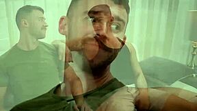 Straight guy fucking my gay roommate bareback anal on valentines day uh deepthroat hunks kissing