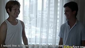 Hey, check out this Japanese twink in amateur action with blowjob, handjob, cumshot after hardcore ass fucking and masturbation