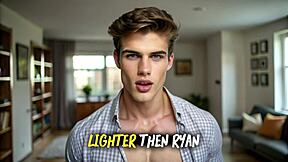 Shocking twist when straight stepbrother discovers search history and turns it into 3D USA gay love story!