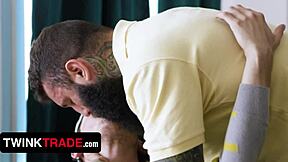 Twink Trade - Horny Stepdads Rocky Vallarta & Markus Kage Use Twink Stepsons As Sexual Inspiration!