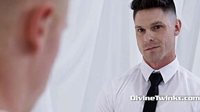 Why Is This Twink's Church Anointment So Intense with Old Guy