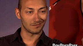 I enjoy an amazing threesome with two twinks and one big dick hunk