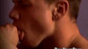 I enjoy an amazing threesome with two twinks and one big dick hunk