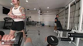 ready for bareback fantasy in the gym with muscle asian jkab dale in vr?