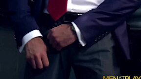 menatplay jean franko breeds suited hunk paco ass in office reality