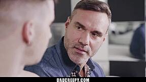 stepsons tight twink hole resists but dadcreepy barebacks to breed it deep