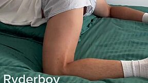 Horny College Muscle Twink Fucks Pillow With Huge Cock