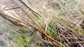 jon arteen wanks twink cock outdoors cum drips from fingers