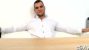 Why give such obscene oral stimulation to this lusty gay in rough pov blowjob action?