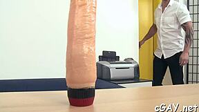 ever seen hunks' sloppy monster cocks bareback?