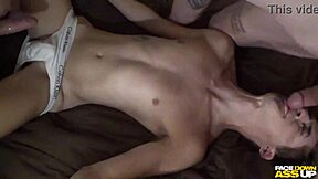 dubb's sloppy orgy bareback ass fucks cum explosion!