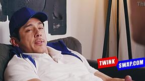 Twinks, ready to gangbang each other's stepdads bareback?