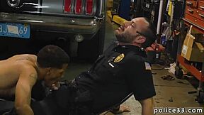 naked police hunks tease black group boning